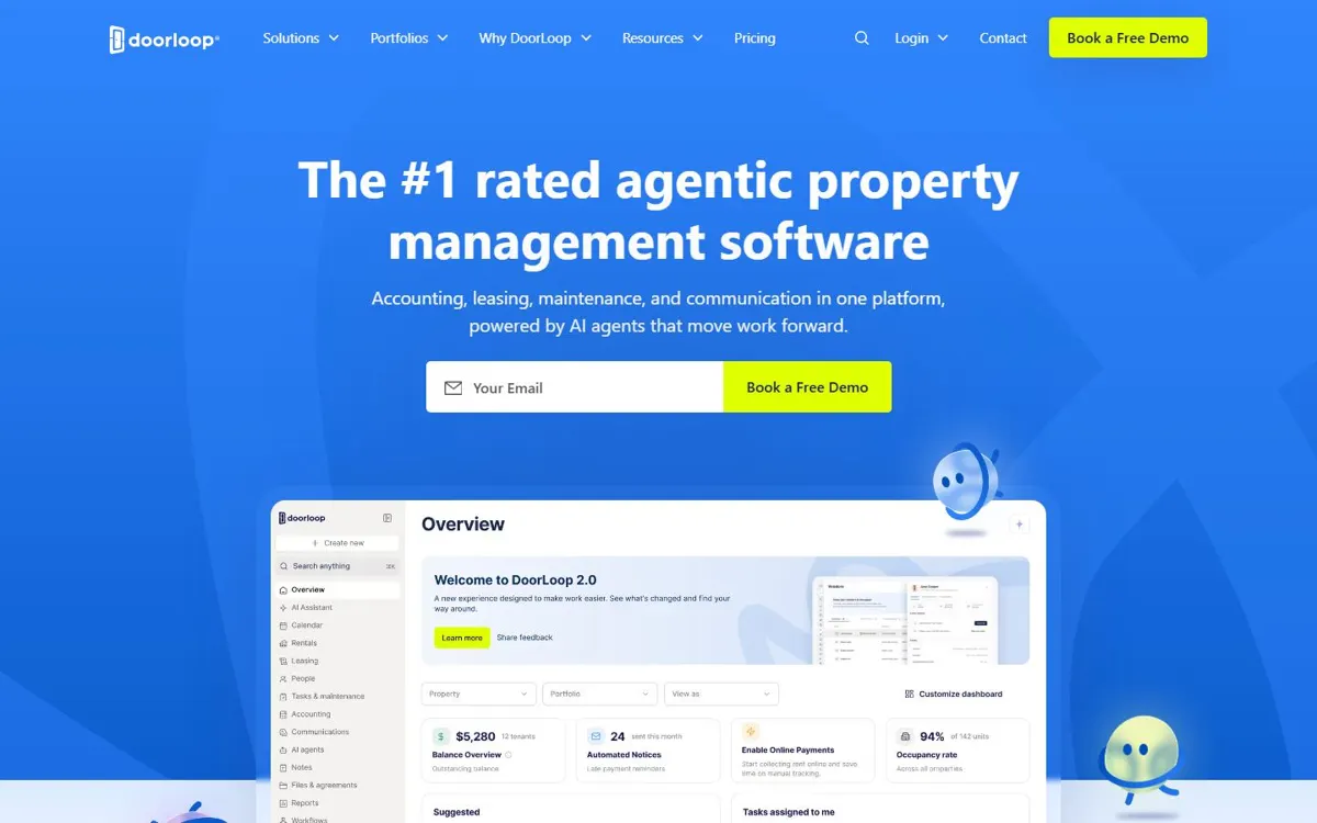 DoorLoop website