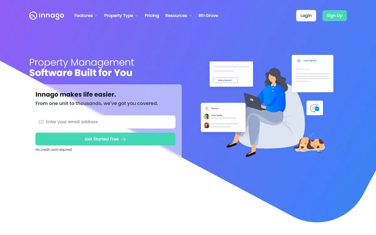 Innago website